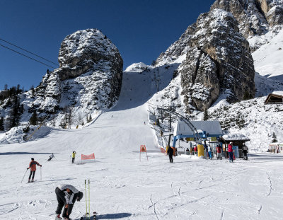 Cortina D'Ampezo, El Muro