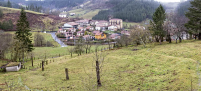 Panormica de Mutiloa (Guipzcoa)