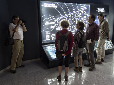 Escolares en el Planetario