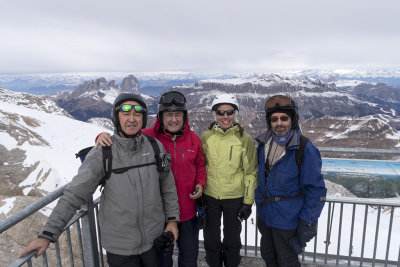 Miguel, Paco, Puy y Emilio