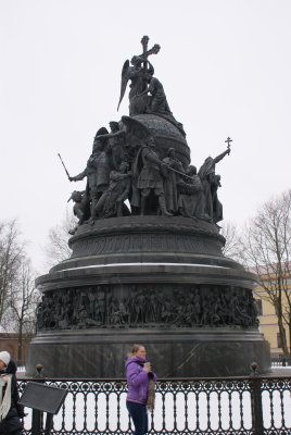 Millennium of Russia Monument, Velicky Novgorod