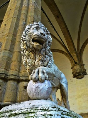 Mind the lion...