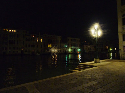 Night in Venice can really be very dark...