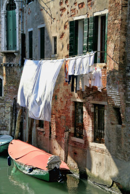 Laundry in the sun...