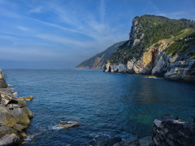 Looking at the absolute beauty of Ligurian sea...