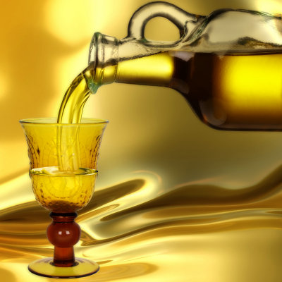 Golden elixir...