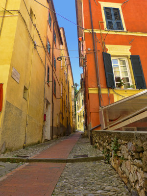 The narrow alleys of the former ghetto