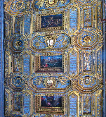 The ceiling of the Church of Santo Stefano dei Cavalieri