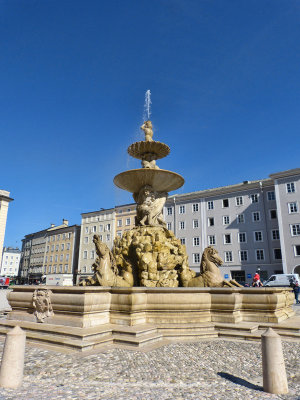 The fountain of Residenzplatz