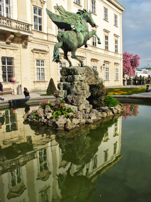 Mirabell Palace fountain