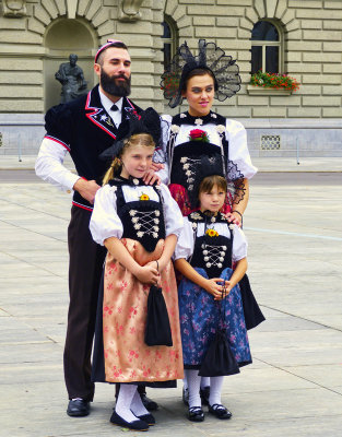 Swiss Traditional Costumes