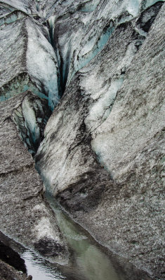  Solheimajokull Glacier detail