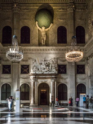 Atlas in the Royal Palace