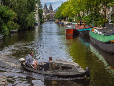 Boating to the Rijks 