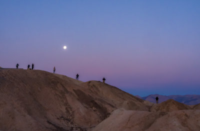 In The Valley - the Furnace Creek side