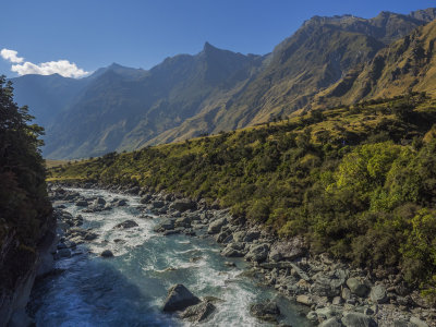 rob roy valley, south island, new zealand