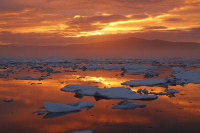 Sunset or sunrise? -Wrangel Island, Russia