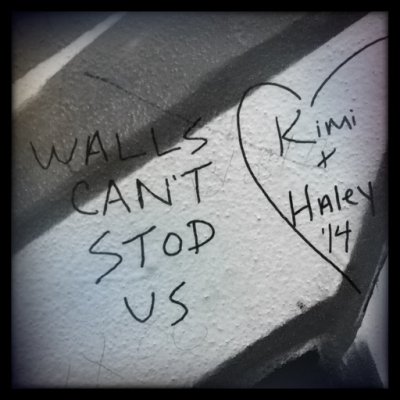 Walls can't stop us!