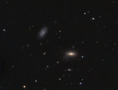 NGC 5820 (Arp 136) &NGC 5821