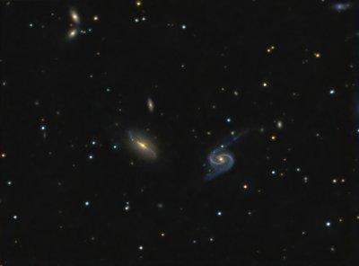 NGC 90 (Arp 065) & NGC 93