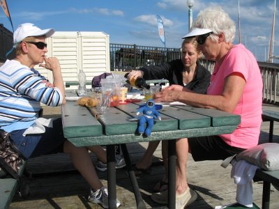 After sail snacking