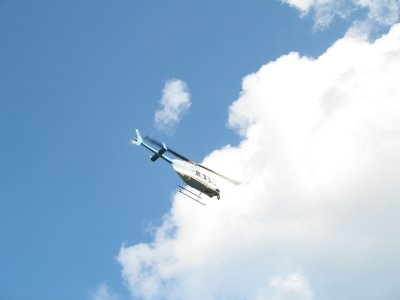 Chicago police helicopter