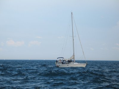 Lake Michigan sailboat
