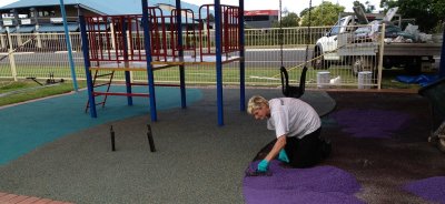 Wet Pour Rubber Brisbane - Brisbane Safety Matting