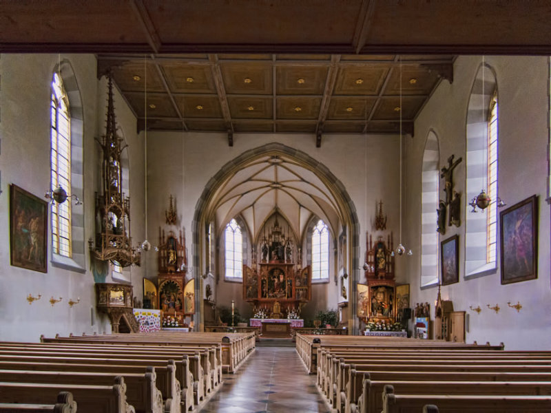 Inside St Johann Baptist