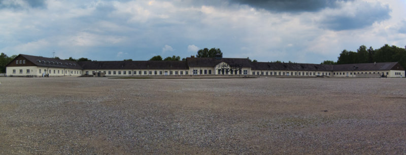 We mad anothe day trip to Dachau - a very somber place.  This is the Parade Ground