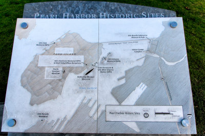 Pearl Harbor Historic Sites Map