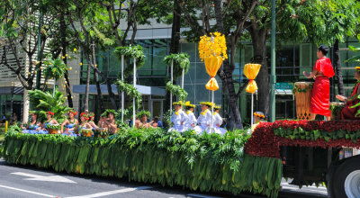 A Beautiful Parade Float