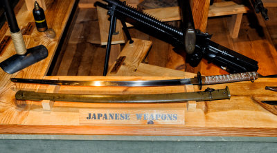 Captured Japanese WW II Weapons