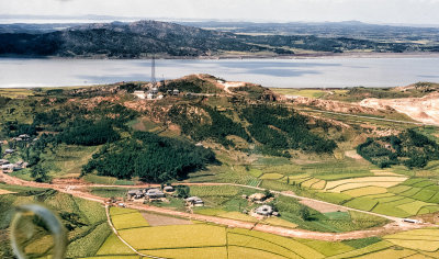 Helicopter view of the local area