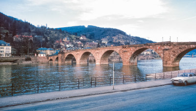 Old Heidelberg Bridge from Heidelberg