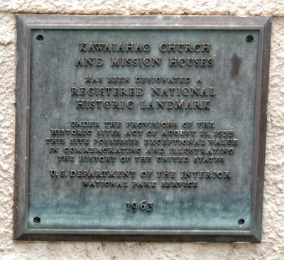 Cornerstone Plaque