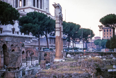 Rome Forum Ruins 