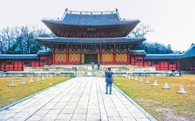 Changdeokgung-Palace in Seoul, is a UNESCO World Heritage site