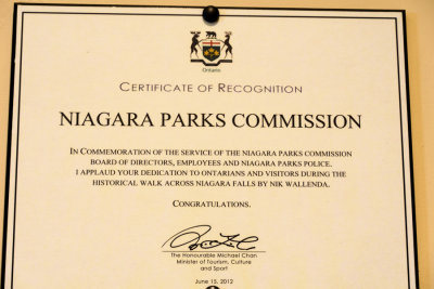 Certificate of Recognition