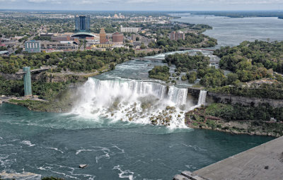 American Falls and Bridal Veil Falls