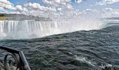 Edge of Horseshoe Falls