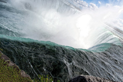 Edge of Horseshoe Falls