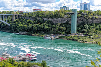 Maid of the Mist and Hornblower Niagara Cruise Docks