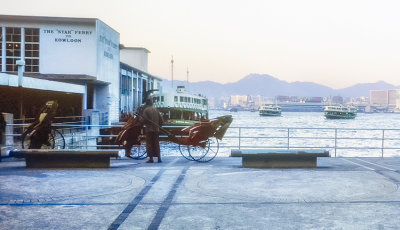 Rickshaws for local transportation