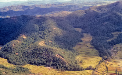 Helicopter view of the local area