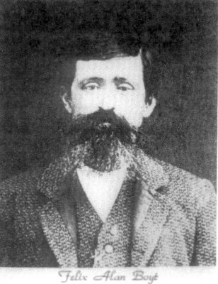 Deputy Sheriff Felix Alan Boyt - Johnson Co IL - Killed 1888