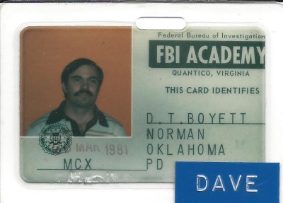 FBI Academy 1981