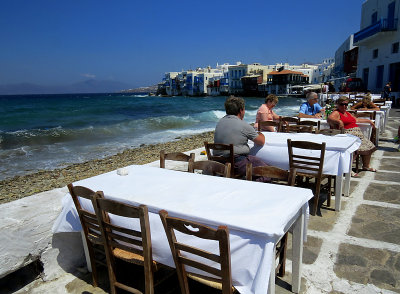 Vue de Mikonos