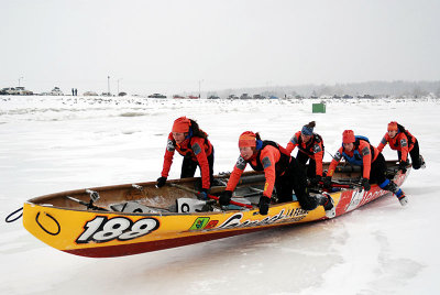 course en canot de Portneuf