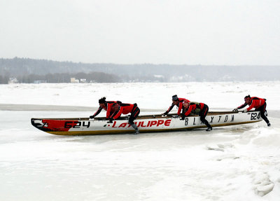 course en canot de Portneuf